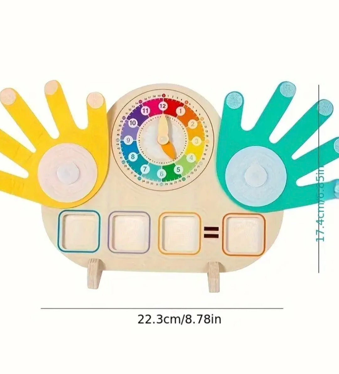 3in1 Mathe, Uhr und Englisch Lernspiel