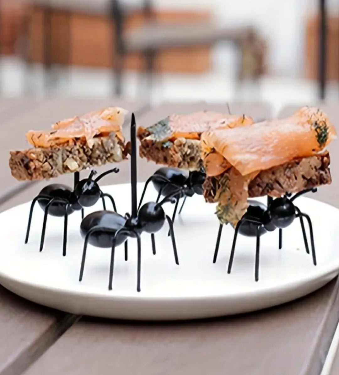 24er Set Ameisen Zahnstocher wiederverwendbar