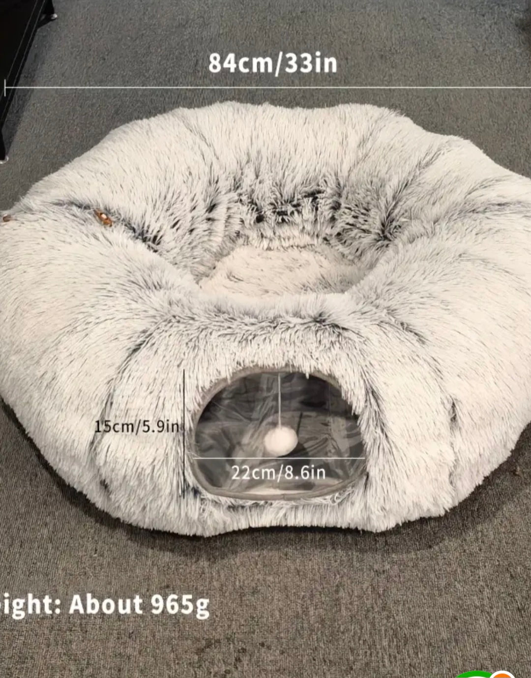 Katzenbett Tunnel 4in1