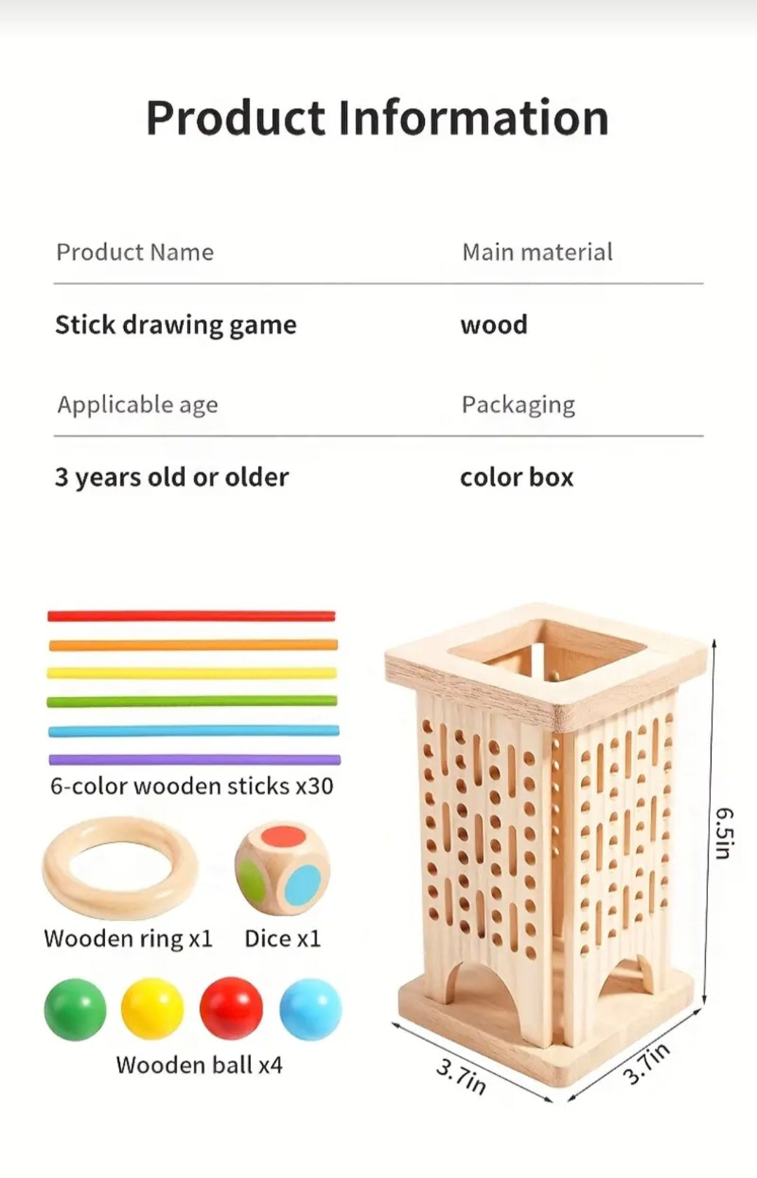 3in1 Holzspiel Konzentration Boosting Top Preis