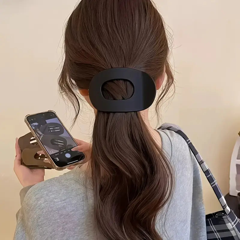 4er Set Haarklammer flach, kein Störender Clip