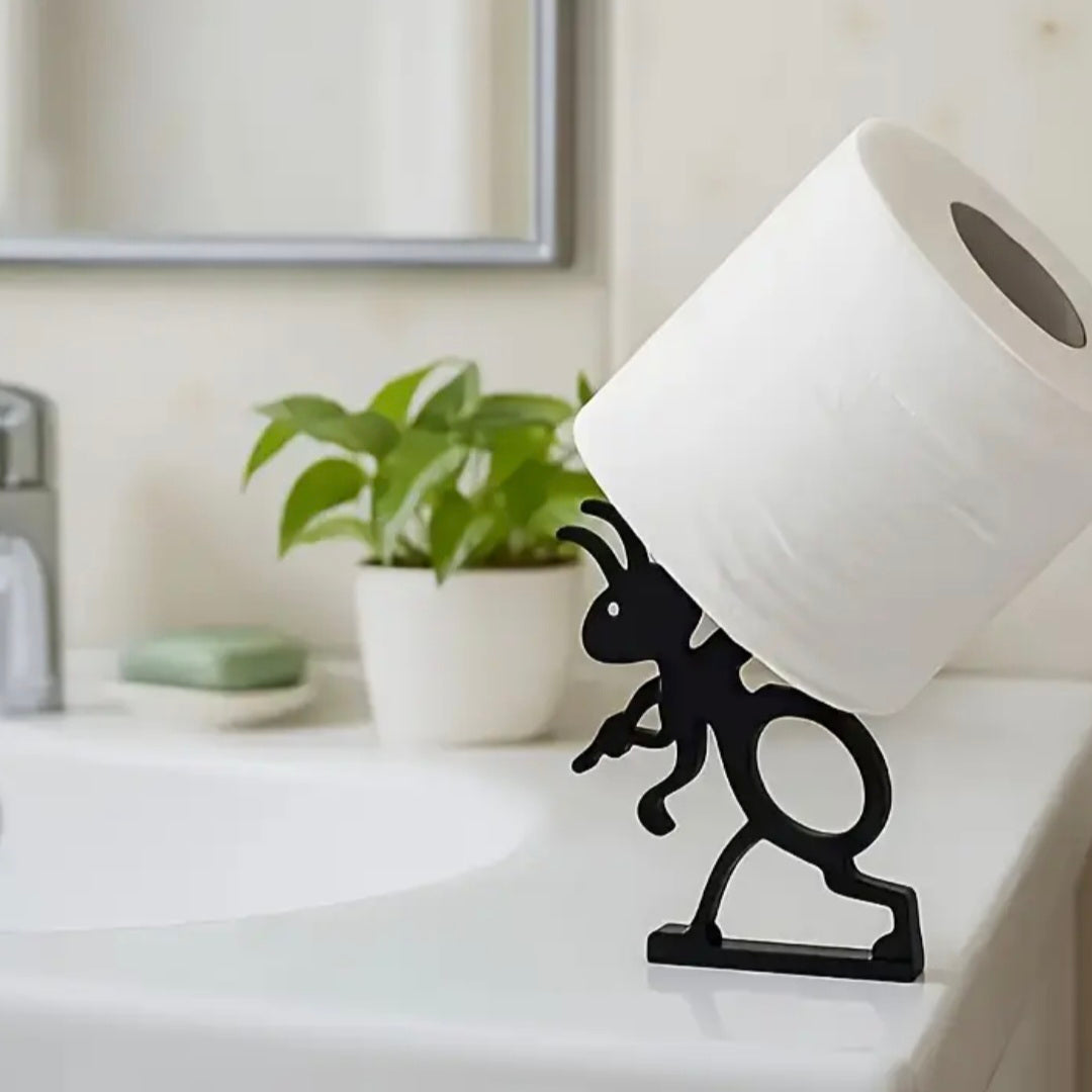 2er Set Ameisen Toilettenpapier Halter