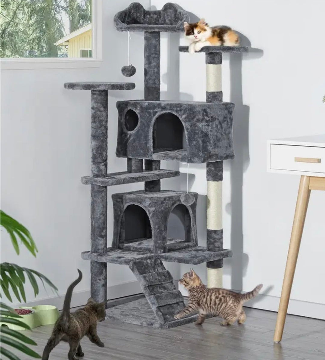 Katzenkratzbaum in 8 Farben