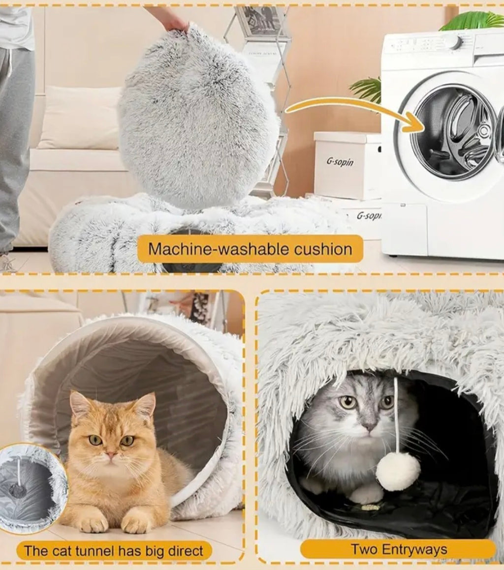 Katzenbett Tunnel 4in1