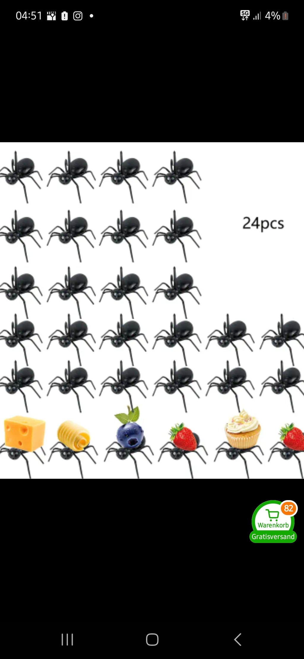 24er Set Ameisen Zahnstocher wiederverwendbar