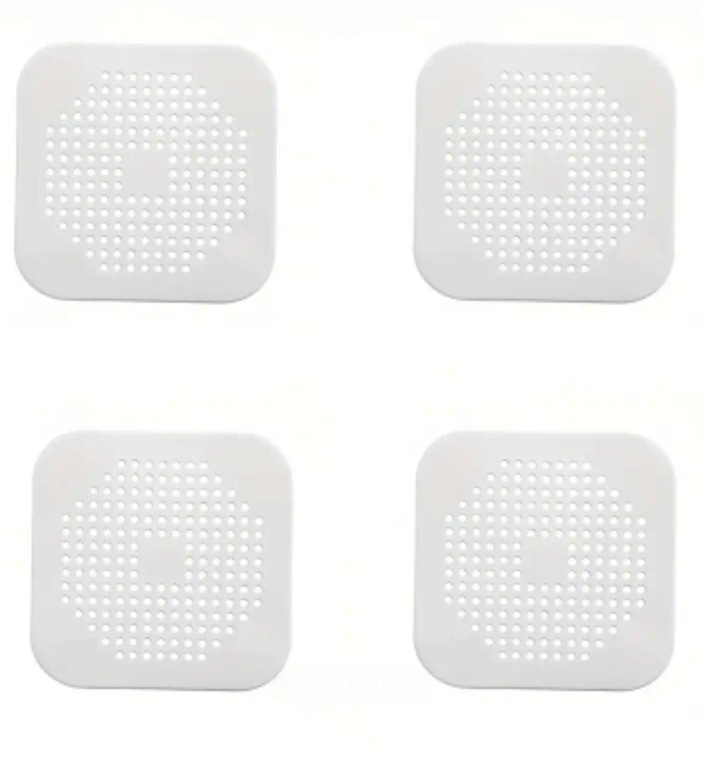 4er Set für Dusche, Badewanne Abflussieber, Haarfänger