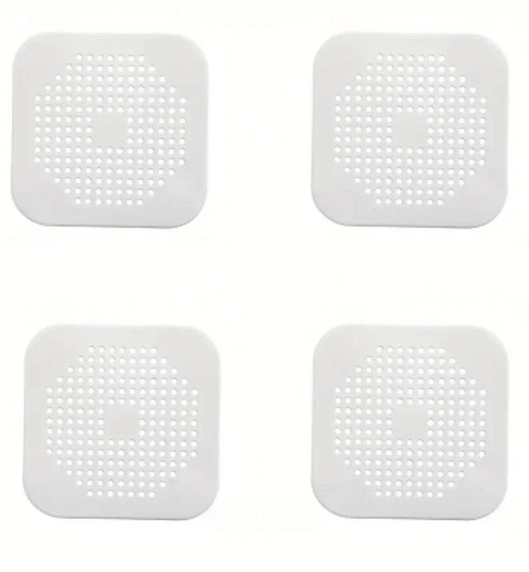 4er Set für Dusche, Badewanne Abflussieber, Haarfänger