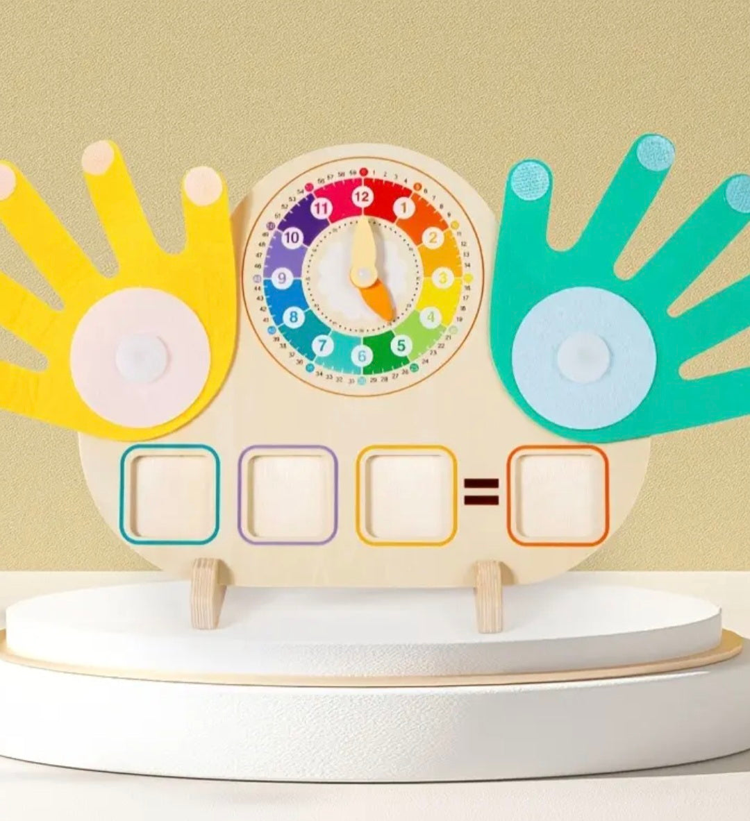 3in1 Mathe, Uhr und Englisch Lernspiel