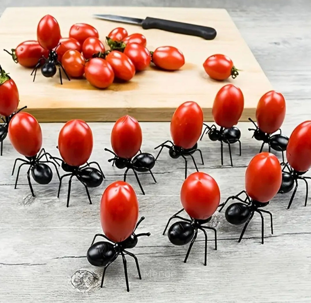 24er Set Ameisen Zahnstocher wiederverwendbar